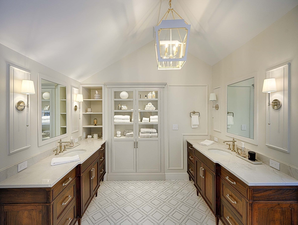 32 Sears Road Southborough, MA 01772 - Photo 24 of 41 a spacious bathroom with double vanity and a mirror