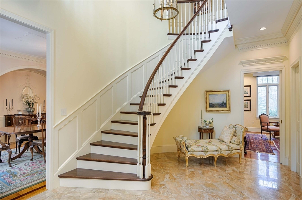 32 Sears Road Southborough, MA 01772 - Photo 8 of 41 a view of entryway and hall with wooden floor