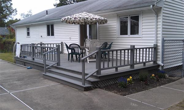 37 Dale Road Holbrook, MA 02343 - Photo 12 of 15 a side view of a house with a deck