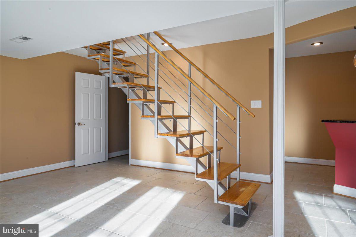 104 Farmgate Lane Silver Spring, MD 20905 - Photo 43 of 78 Floating Stairs to Basement