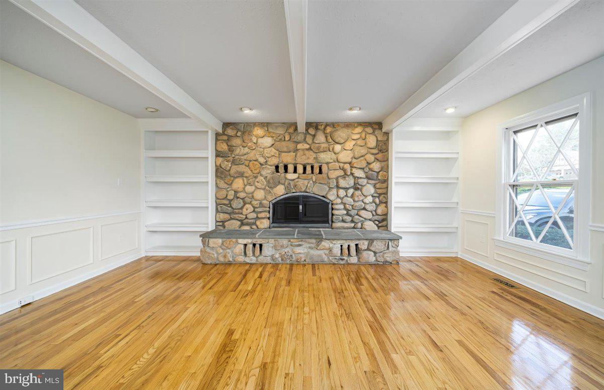 104 Farmgate Lane Silver Spring, MD 20905 - Photo 8 of 78 Office with Built-In Shelves and Fireplace