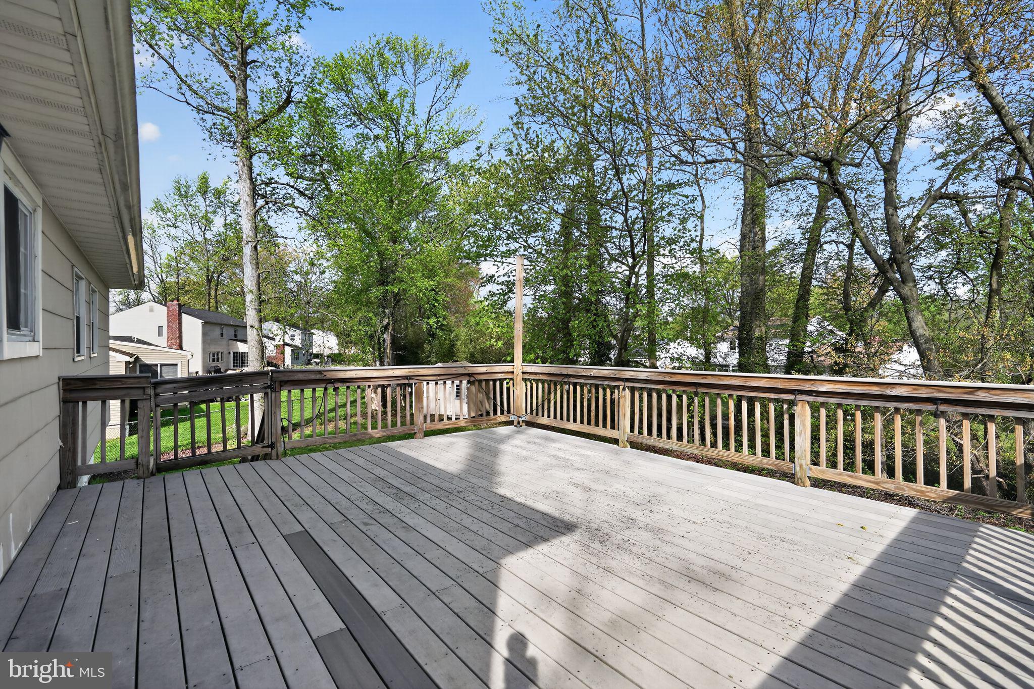 73 Greenvale Road Cherry Hill, NJ 08034 - Photo 20 of 23 a view of balcony with wooden floor and fence