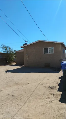 a backyard of a house