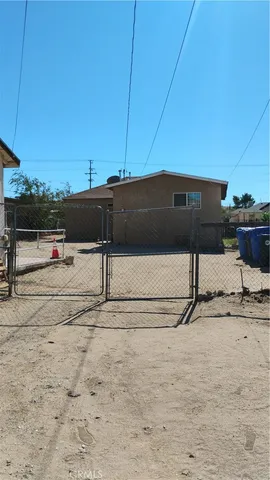 a street view with wooden fence