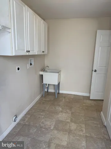 a view of a wooden door