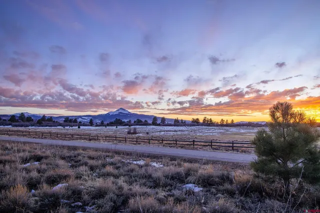 a view of a sky from a balcony
