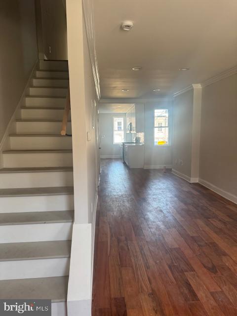 223 North Milton Avenue Baltimore, MD 21224 - Photo 6 of 14 a view of an empty room and window