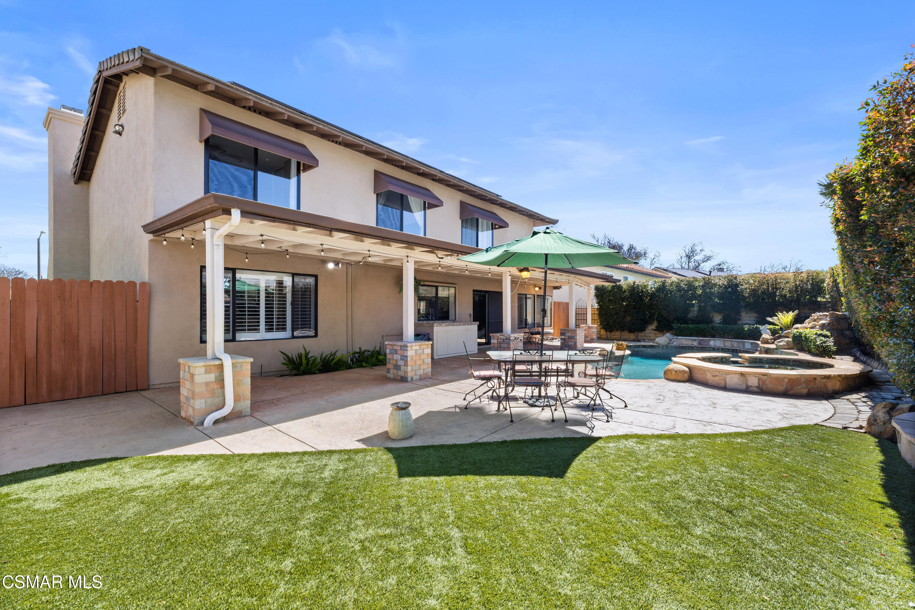 2489 North Greensward Street Simi Valley, CA 93065 - Photo 31 of 37 a view of house with backyard and sitting area