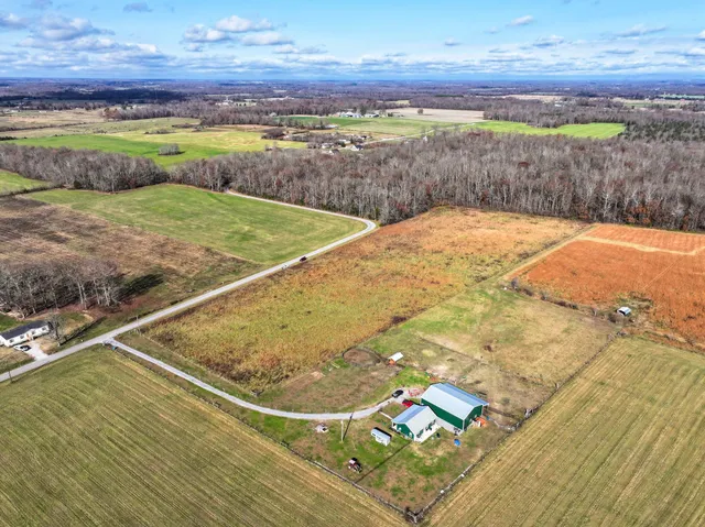 a view of an outdoor space and swimming pool
