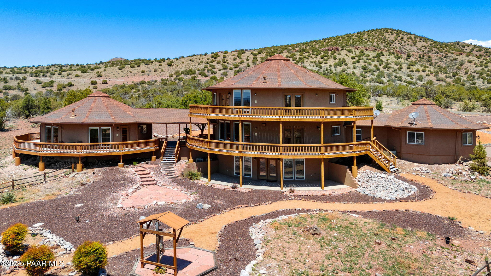 18900 Butte Pass Road Prescott, AZ 86305 - Photo 3 of 45 Aerial Back