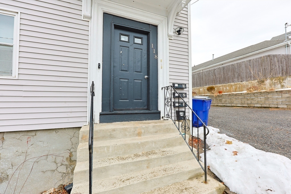 118 Maple Street Fall River, MA 02720 - Photo 33 of 36 a view of a balcony with door