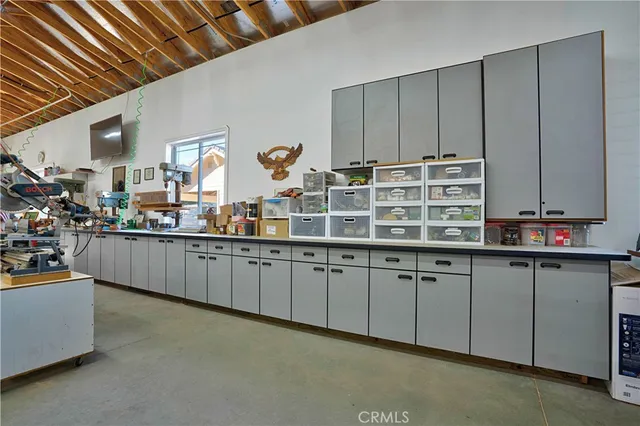 a view of a lake in a city