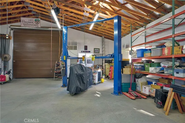 a view of city with patio