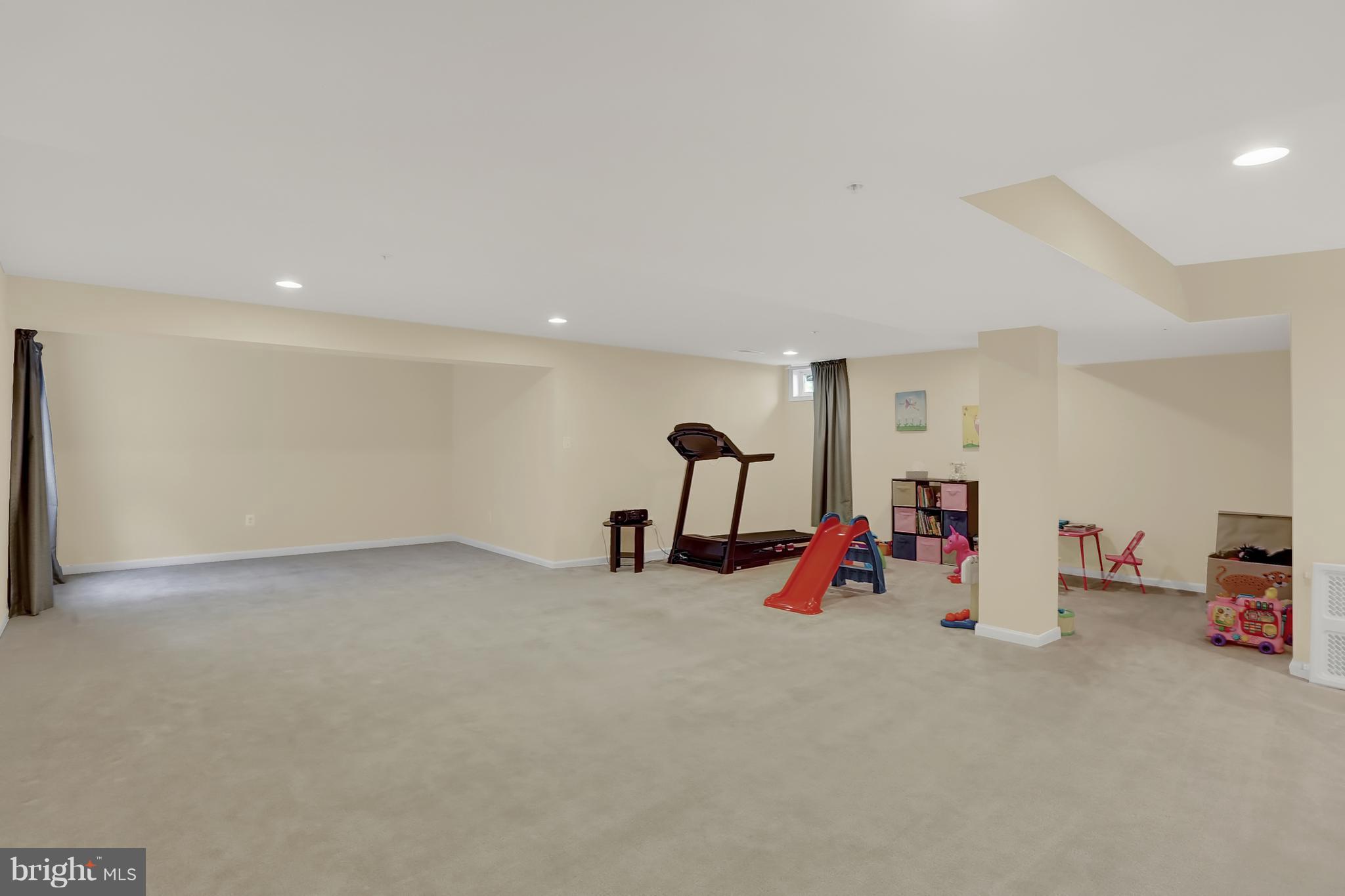 7208 Cherry Lane Laurel, MD 20707 - Photo 23 of 30 Large Recreation Room with recessed Lighting!