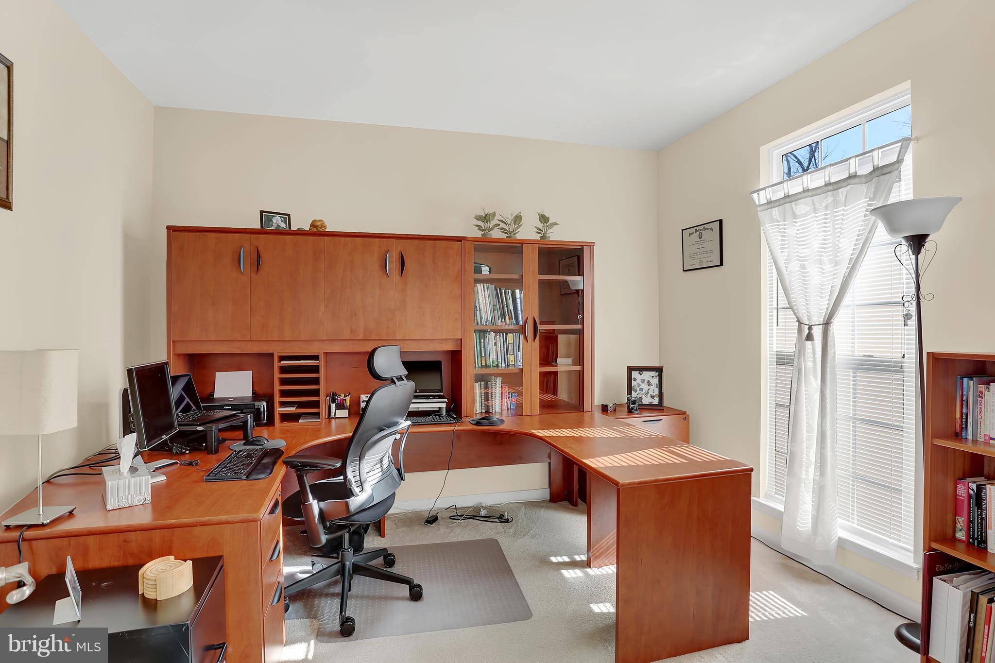 7208 Cherry Lane Laurel, MD 20707 - Photo 8 of 30 Main Level Office with Glass French Doors!