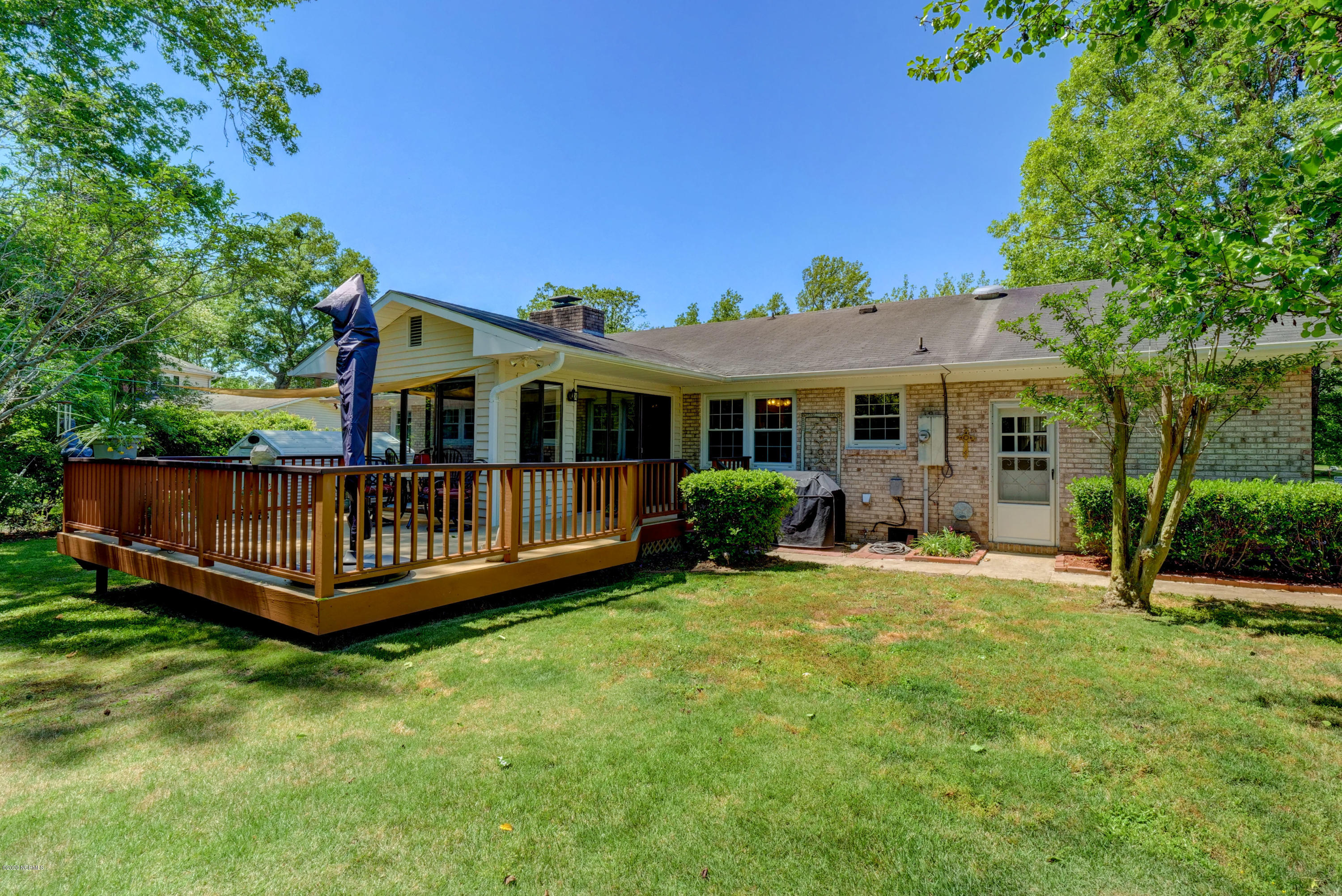 118 Buccaneer Road Wilmington, NC 28409 - Photo 27 of 32 Back of Corner Lot
