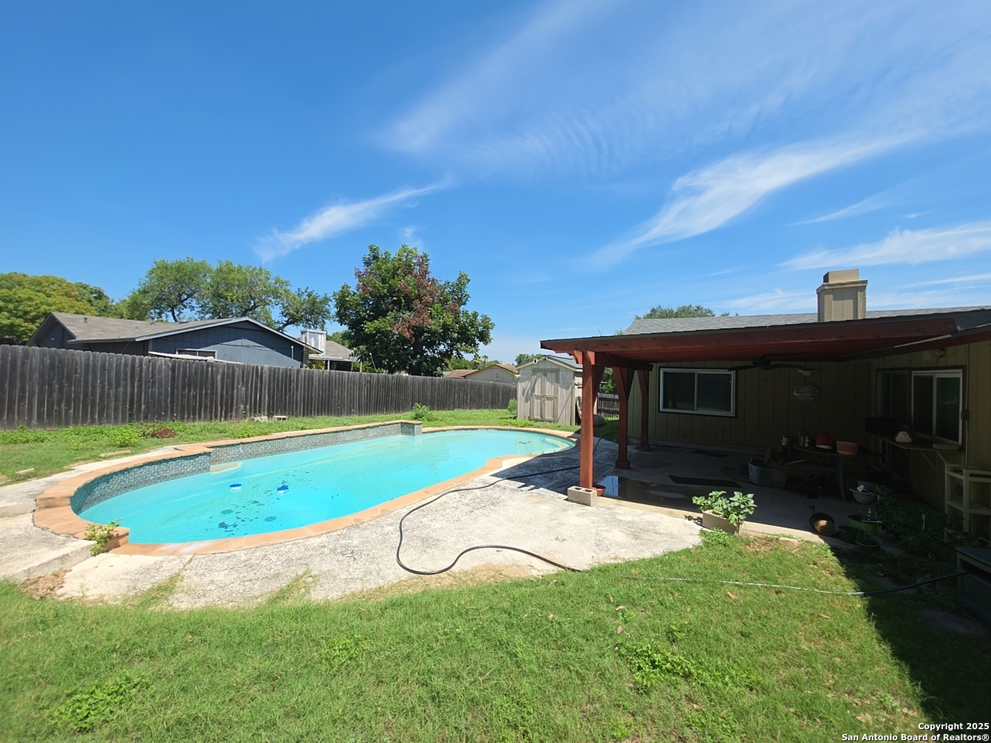 13339 Los Indios San Antonio, TX 78233 - Photo 7 of 17 a view of swimming pool with seating area
