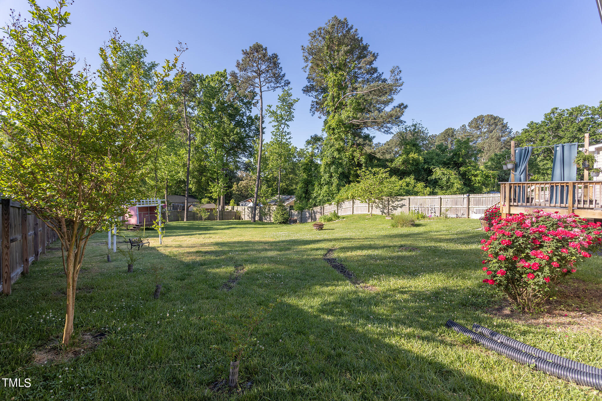 907 Cook Road Durham, NC 27713 - Photo 29 of 37 Fenced backyard
