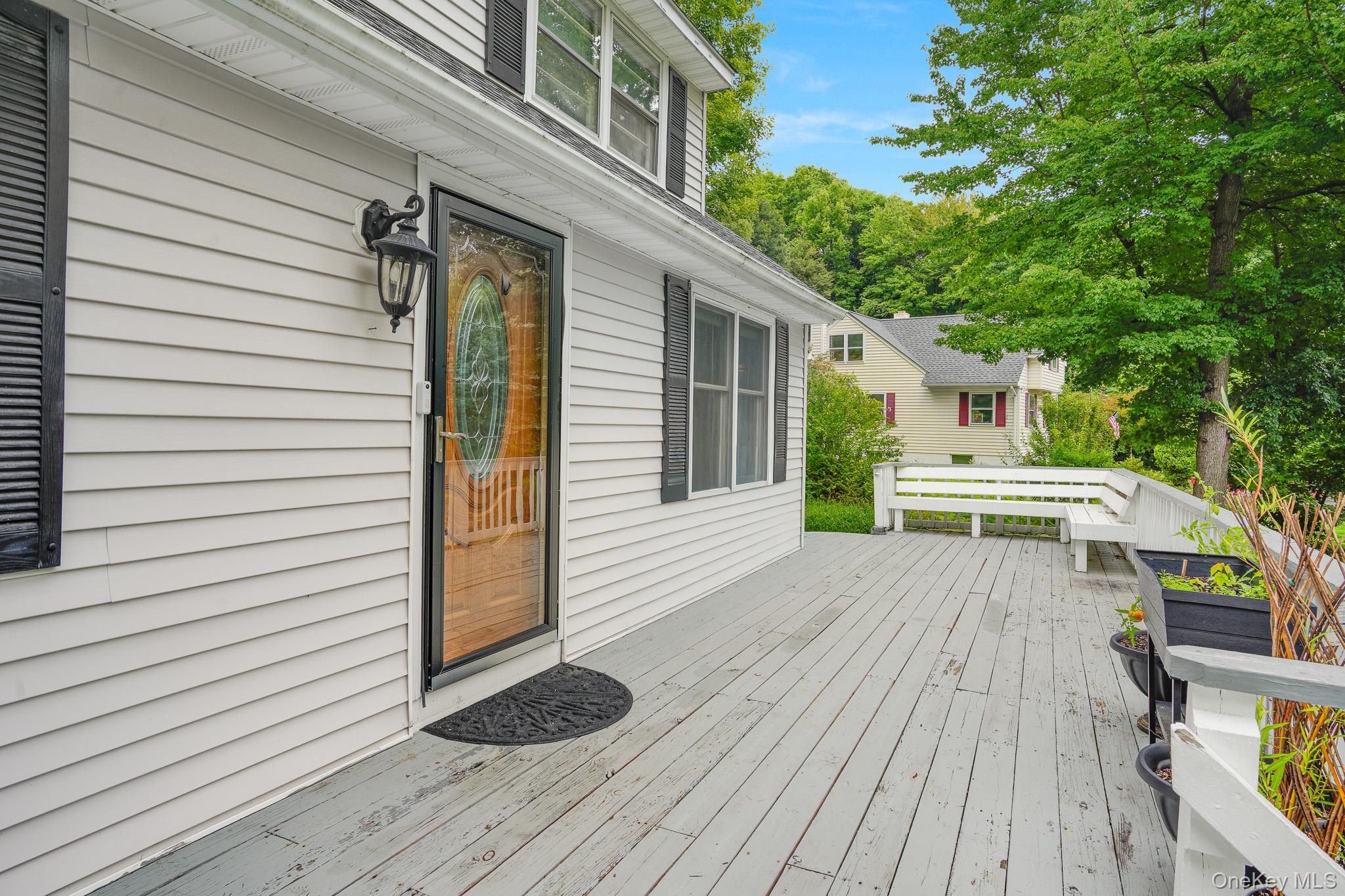 388 Cedar Hill Road Fishkill, NY 12524 - Photo 3 of 29 Front entrance deck.