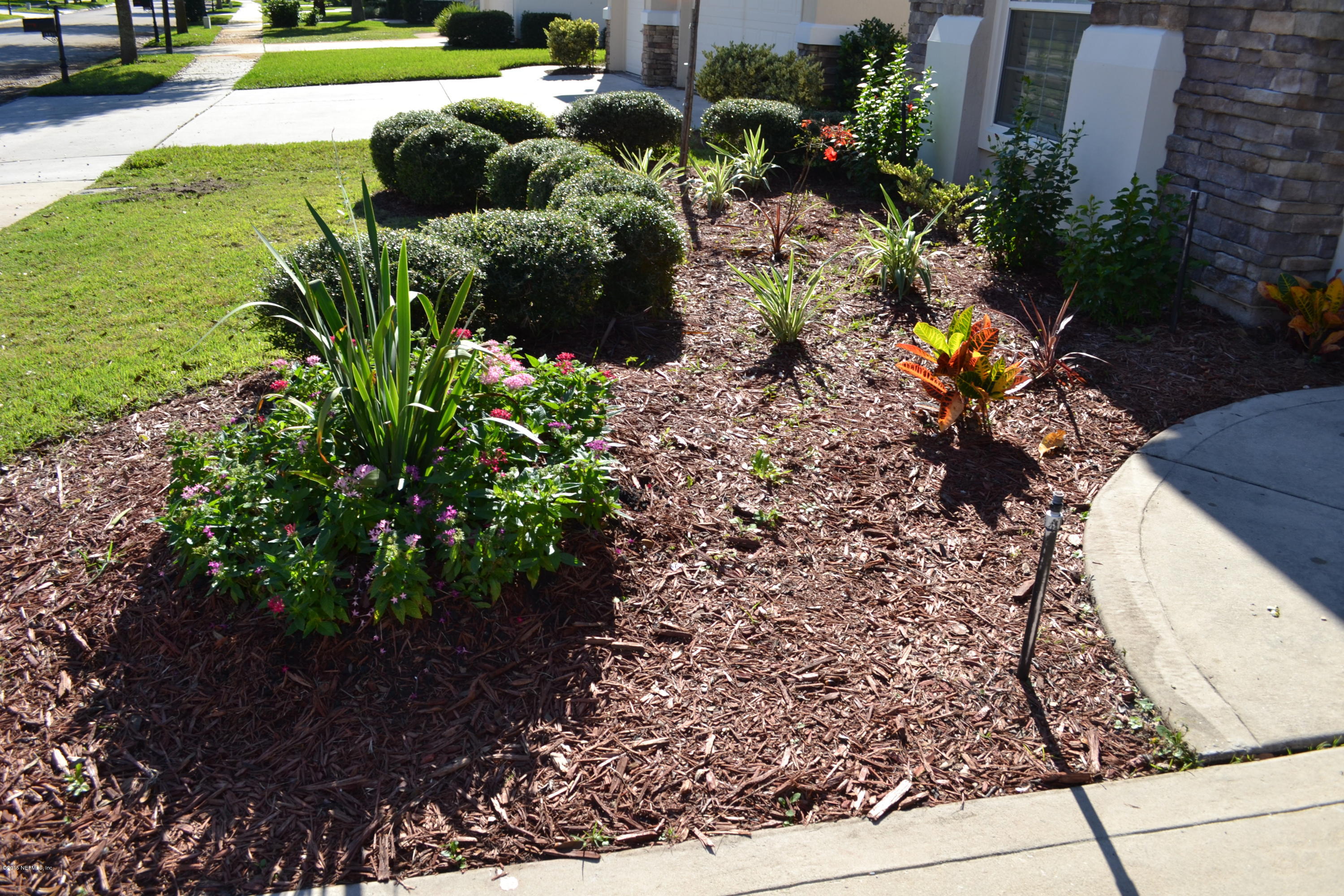 14422 Millhopper Road Jacksonville, FL 32258 - Photo 4 of 65 a view of a garden with a pathway