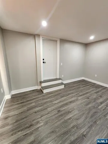 wooden floor in an empty room with wooden floor