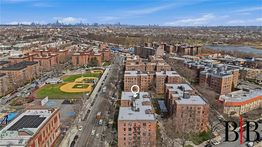 2270 Plumb 1 Street, Unit 2D Brooklyn, NY 11229 - Photo 12 of 13 an aerial view of residential houses with outdoor space
