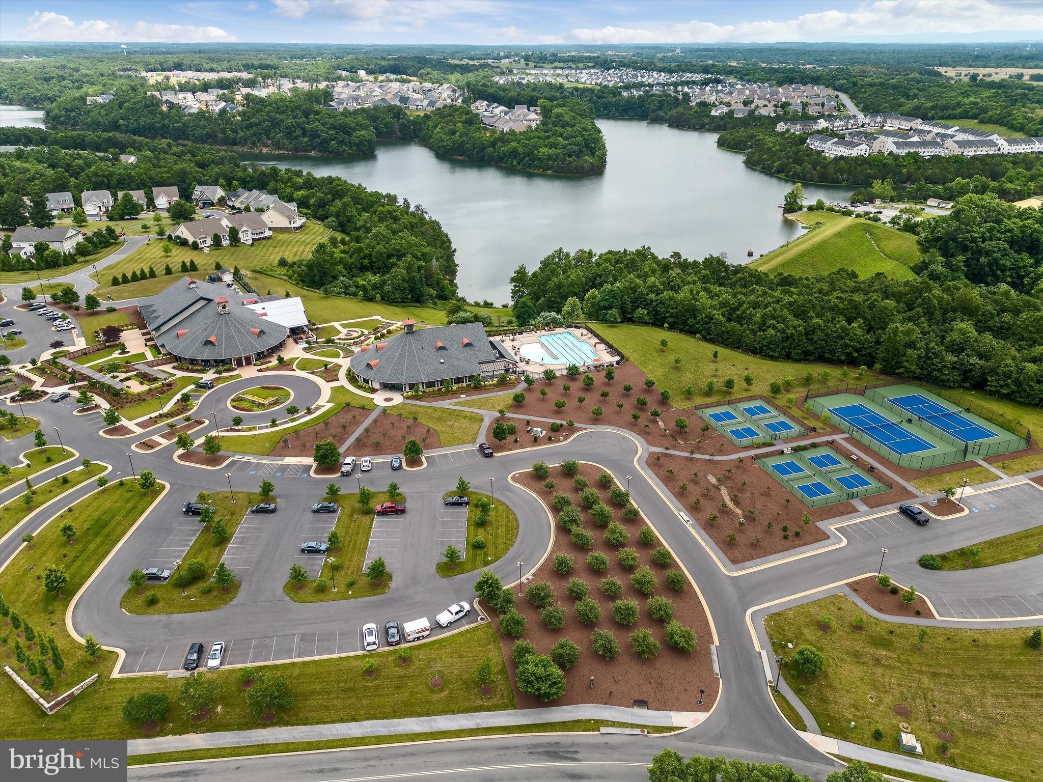124 Emperor Drive White Post, VA 22663 - Photo 22 of 28 an aerial view of residential houses with outdoor space