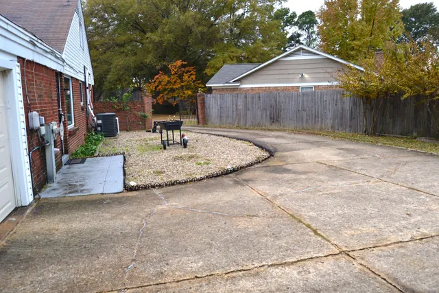 a view of outdoor space and yard