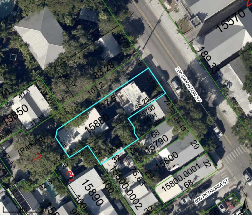 720 D Simonton Street Key West, FL 33040 - Photo 57 of 59 Property Map