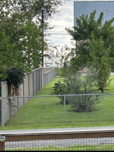3020 Calhoun Street Bacliff, TX 77518 - Photo 14 of 14 a view of a backyard