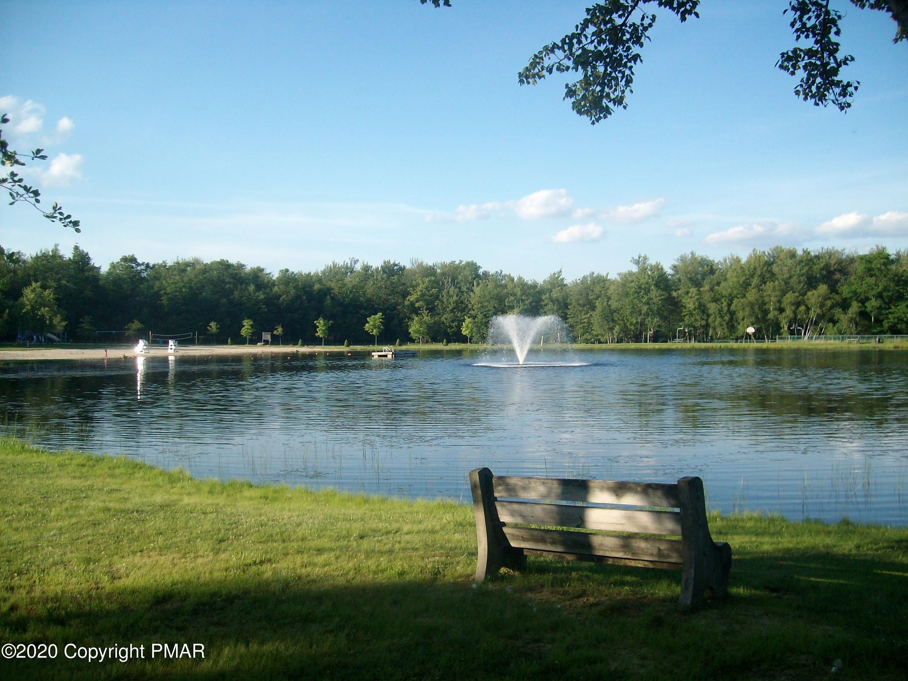 192 Selig Road Pocono Lake, PA 18347 - Photo 25 of 37 LLV2 Fontain & Bench