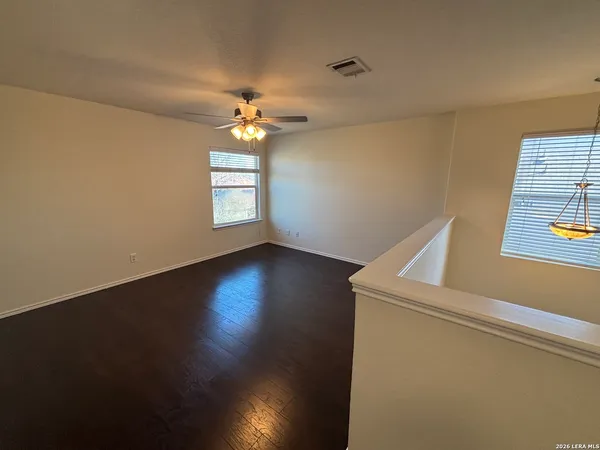 a view of livingroom with hardwood