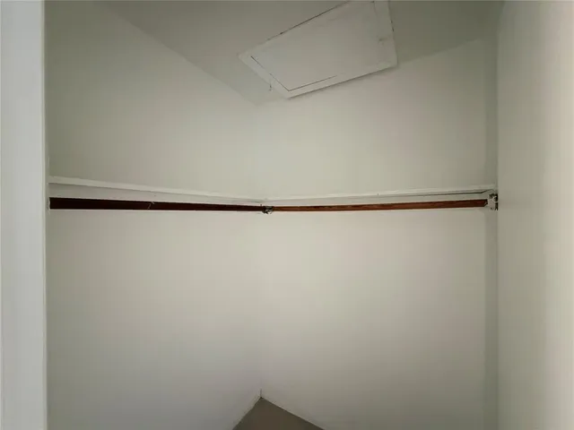 a view of a rack on the wall