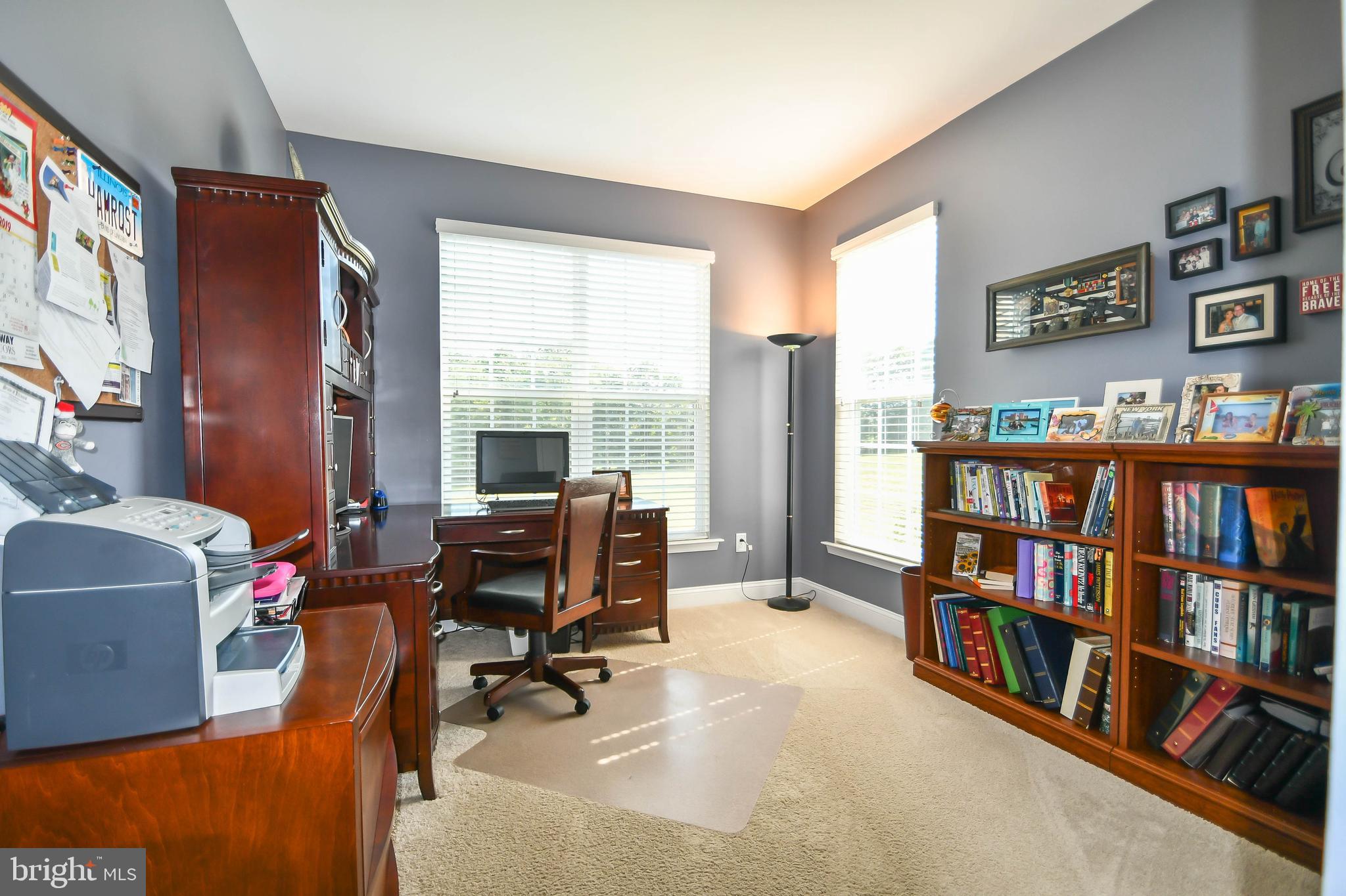 9764 Powder Hall Road Perry Hall, MD 21128 - Photo 17 of 41 Main level office/bedroom
