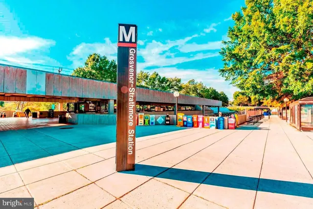 a view of a street with houses