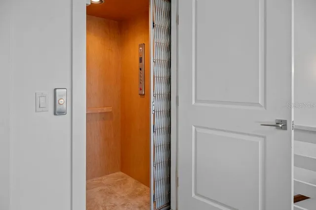 a view of swimming pool with a patio