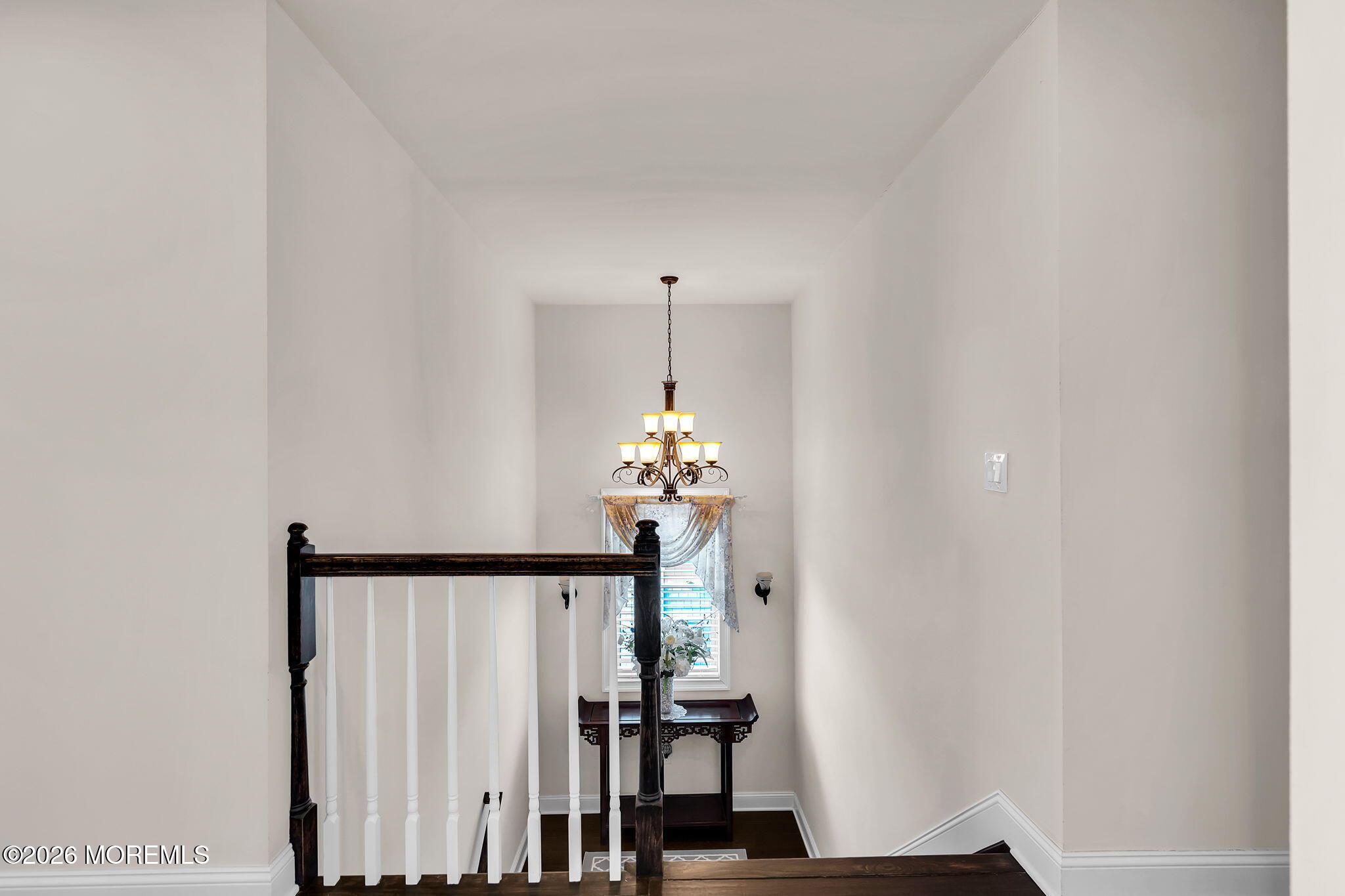 385 Kingfisher Road Tuckerton, NJ 08087 - Photo 21 of 58 a view of a chandelier fan and wooden floor