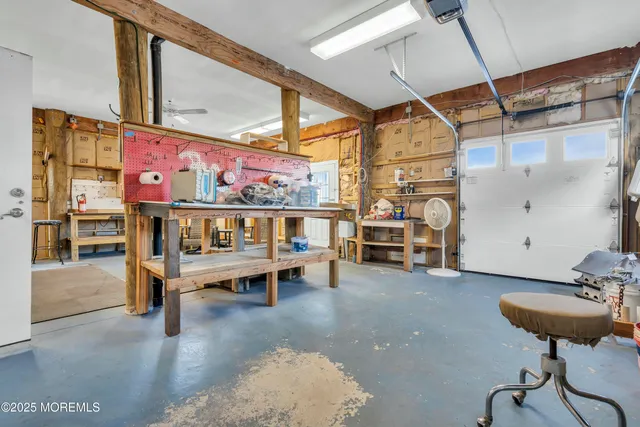 a view of a building with a park