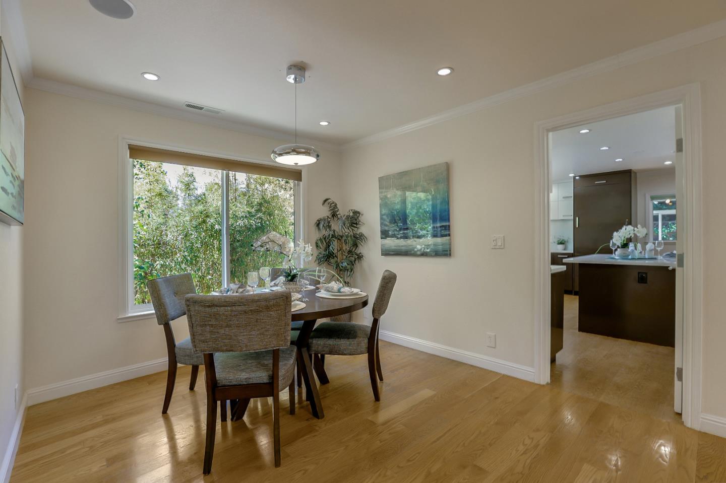 7949 Belknap Drive Cupertino, CA 95014 - Photo 4 of 8 a dining room with furniture and window