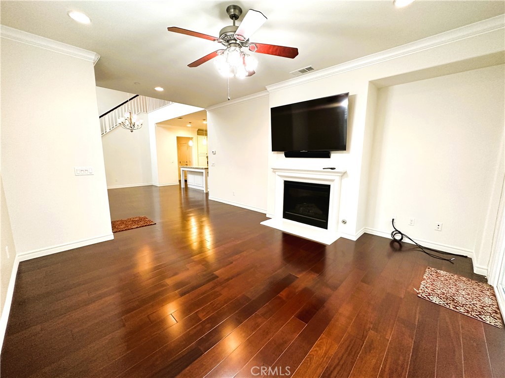 5076 Ruth Way Yorba Linda, CA 92886 - Photo 19 of 58 Living Room with TV and Fireplace