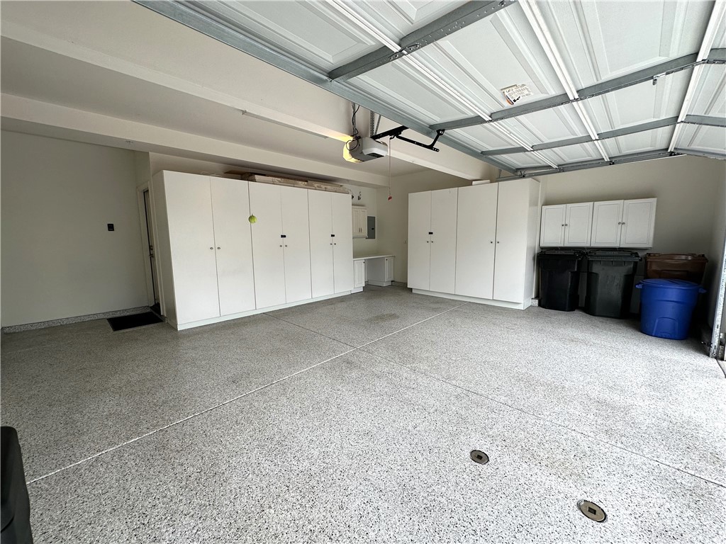 5076 Ruth Way Yorba Linda, CA 92886 - Photo 45 of 58 Garage with Cabinets and Expocy Flooring