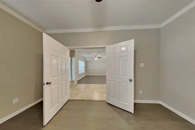 wooden floor in an empty room