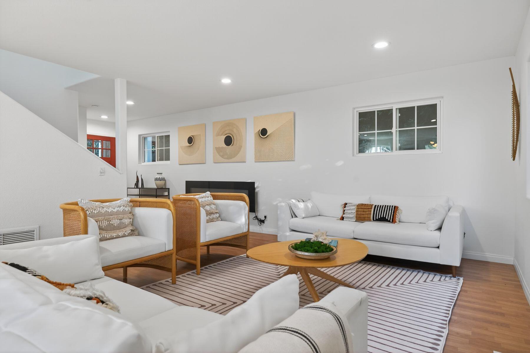 4731 4th Street Carpinteria, CA 93013 - Photo 5 of 30 a living room with furniture and wooden floor