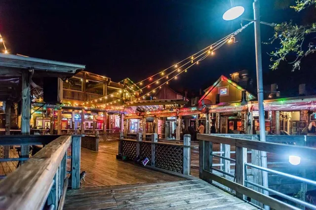 a view of a retail shops