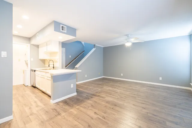 a view of an entryway and staircase