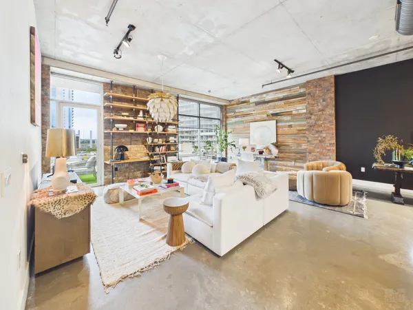 a very nice looking room with a large window