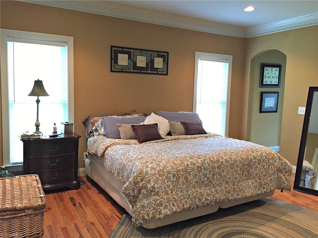 1132 Boone Road Burlington, NC 27217 - Photo 14 of 20 Master: Hardwoods & Recessed Lighting + 2 Huge Closets