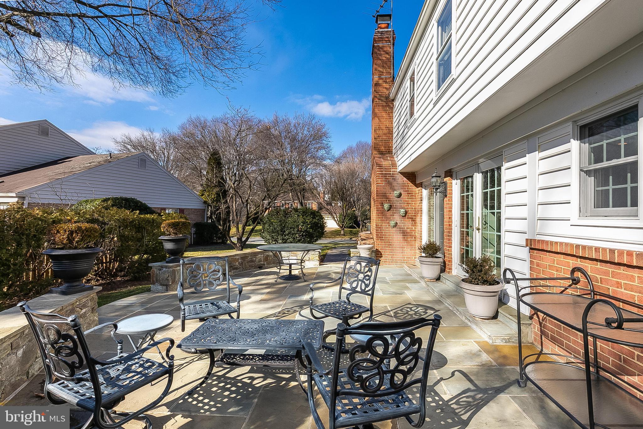 12812 Deep Spring Drive Potomac, MD 20854 - Photo 12 of 33 Flagstone Patio off Family Room
