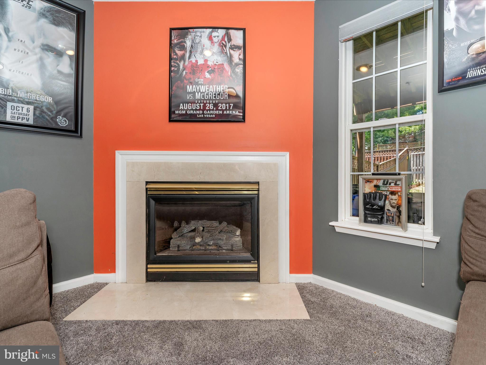 2631 Cameron Way Frederick, MD 21701 - Photo 44 of 73 Lower Level Fireplace