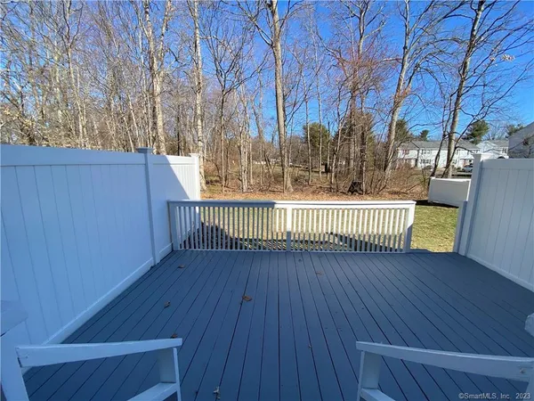 a view of a roof deck